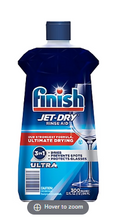 Finish Jet-Dry Ultra Rinse Aid Dishwasher Rinse Agent and Drying Agent, 32 oz.