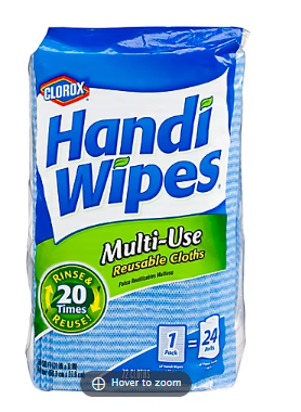 Clorox Handi Wipes Multi-use Reusable Cloths, 72 ct.