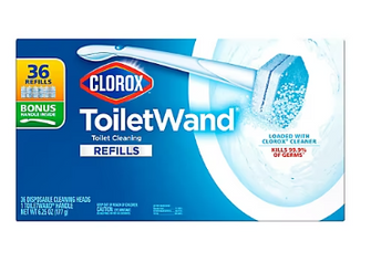 Clorox Toiletwand with 36 Disposable Cleaning Heads