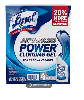 Lysol Advanced Toilet Bowl Cleaner 4 pk./32 oz.