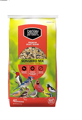 Berkley Jensen Premium Select Blend Songbird Mix Wild Bird Food, 40 lb.