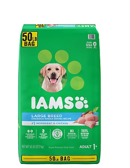 IAMS ProActive Health Adult Large Breed Dry Dog Food, 50 lbs.