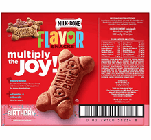 Milk-Bone Flavor Snacks Small Dog Biscuits, Flavored Crunchy Dog Treats, 8 lb.