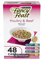 Purina Fancy Feast Poultry & Beef Variety Pack, 48 ct.
