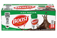 BOOST 20g High Protein Nutritional Drink, Chocolate 8 fl. oz., 28 ct.