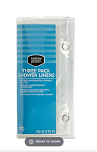 Berkley Jensen 3 Pc. Shower Curtain Liners