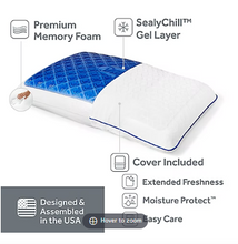 SealyChill Gel Memory Foam Bed Pillow