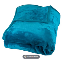 Lavish Home Solid Soft Thick Mink Blanket