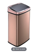 Nine Stars 13.2-Gal. Stainless Steel Sensor Trash Can - Gold