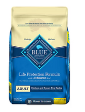 Blue Buffalo Life Protection Formula Natural Adult Dry Dog Food - Chicken and Brown Rice, 38 lbs.