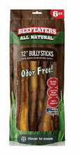 Beefeaters No Odor Natural Bully Sticks, 6 ct. - Brands For Less USA