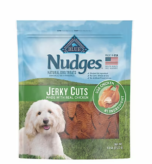 Blue Buffalo Nudges Jerky Cuts Natural Dog Treats - Chicken, 40 oz.