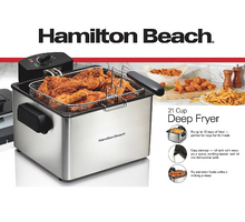 Hamilton Beach 21 Cup Deep Fryer, 13 Cup Food Capacity