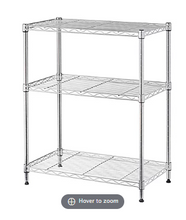 Berkley Jensen 6-Shelf Storage Rack - Chrome