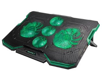 ENHANCE Cryogen Gaming Laptop Cooling Pad - Green