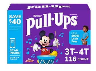 Huggies Pull-Ups Learning Designs Training Pants for Boys (Select Size)