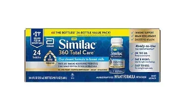 Similac 360 Total Care Infant Ready-to-Feed Bottle, 24 pk./8 fl. oz ...