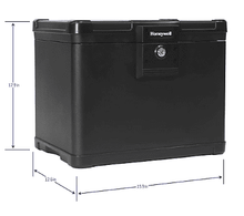 Honeywell Safes 0.6 Cu.-Ft. Fireproof/Waterproof File Chest