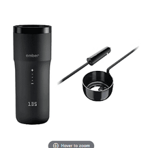 Ember Travel Mug 2+ with Travel Mug Car Charger - Black