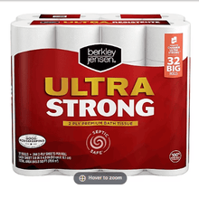 Berkley Jensen Ultra Strong Bath Tissue, 32 Rolls, 244 Sheets