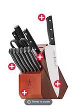 ZWILLING J.A. Henckels Dynamic 12 pc. Knife Block Set - Brown