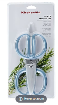 KitchenAid Universal 2 pc. Utility and All-Purpose Shears Set - Blue Velvet