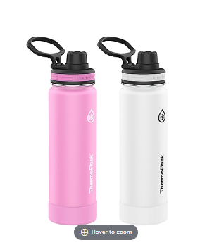 Thermoflask 24 oz. Spout Bottle, 2 pk. - Strawberry/Arctic