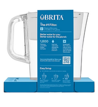 Brita Small 6-Cup Pitcher with 2 Brita Standard Filters