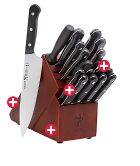 Henckels Solution 18-Piece Knife Block Set