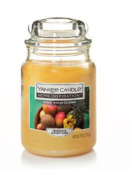 Yankee Candle Jar Candle, 19 oz. - Island Mango Coconut