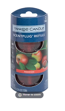 Yankee Candle Plug Refill Set, 2 pc. - Macintosh Scent