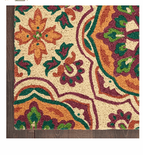 Waverly Greetings 2' x 2' Indoor/Outdoor Doormat - Yellow