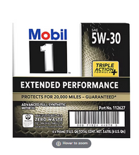 Mobil 1 Extended Performance Full Synthetic Motor Oil 5W-30, 6 pk./1 qt.