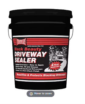 Century Black Beauty Driveway Filler and Sealer, 4.75 gal.