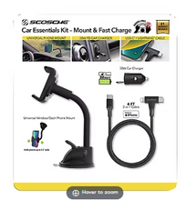 Scosche 3 Pc. Travel Essentials Charging Bundle