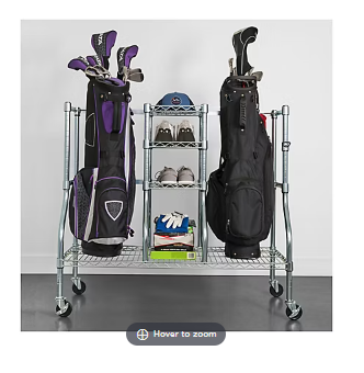 SafeRacks Golf Equipment Organizer