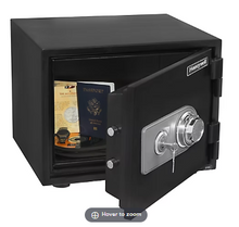 Honeywell 0.52-Cu.-Ft. Fire and Security Safe with Combination Dial/Key Lock