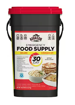 Augason Farms Emergency Food Storage Pail, 30 Days, 1 Person