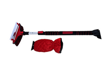 PolarXtreme 51" Extendable Car Snow Brush with Squeegee & Ice Scraper and BONUS Ice Scraper Mitt