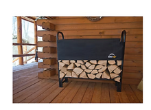 ShelterLogic 4' Heavy Duty Firewood Rack with Cover