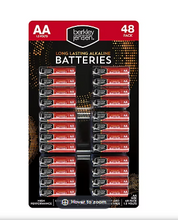 Berkley Jensen AA Alkaline Batteries, 48 ct.