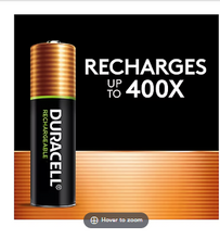 Duracell Rechargeable AA Pre-Charged Batteries, 6 ct.