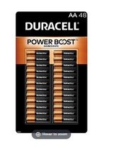Duracell Coppertop AA Alkaline Batteries, 48 ct.
