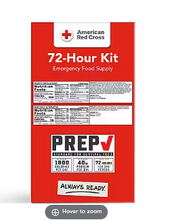 ReadyWise American Red Cross 72 Hour Emergency Food Supply Kit