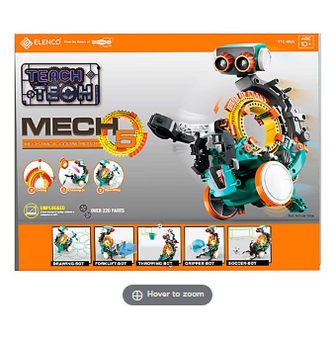 Teach Tech Mech-5 Programable Mechanical Robot Coding Kit