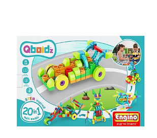 Engino Qboidz 20-in-1 Multi Models Building Set