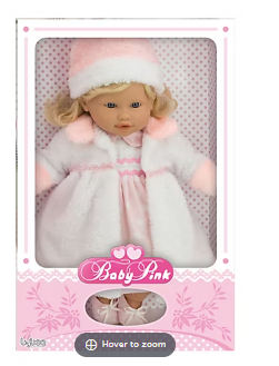 Loko Toys Baby Pink Premium Doll