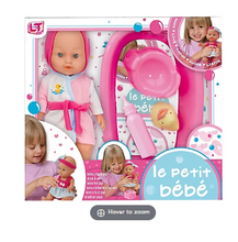 Loko Toys Le Petite Baby doll Bath time and Potty Playset