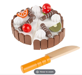 Toy Time Pretend-Play Birthday Cake Set