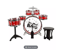 Toy Time 7-Pc. Toy Drum Set